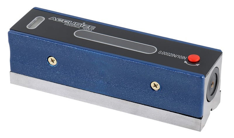 Accusize Industrial Tools أدوات أكسوسيز الصناعية مستوى دقيق 6 بوصة في صندوق مخصص، دقة 0.0002''/10''، S908-C684 - Image 1